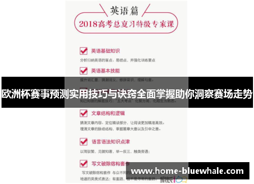 欧洲杯赛事预测实用技巧与诀窍全面掌握助你洞察赛场走势